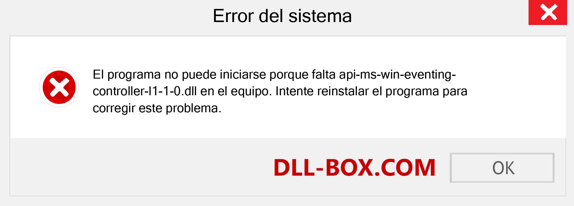 ¿Falta el archivo api-ms-win-eventing-controller-l1-1-0.dll ?. Descargar para Windows 7, 8, 10 - Corregir api-ms-win-eventing-controller-l1-1-0 dll Missing Error en Windows, fotos, imágenes